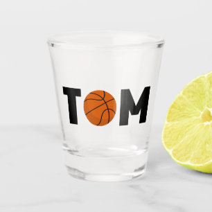 Tom Basketball Shot Glass