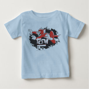 Tom Black and Red Logo Baby T-Shirt