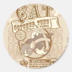 Tom Cat Gotchur Tung Tonic Classic Round Sticker