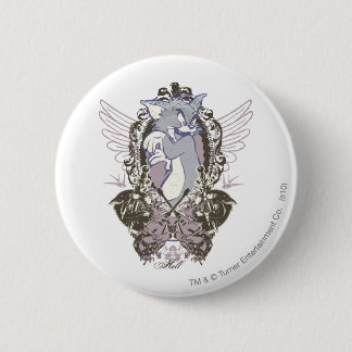 Tom Cat Outa Hell 6 Cm Round Badge