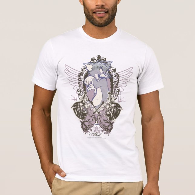 Tom Cat Outa Hell T-Shirt (Front)