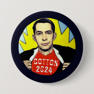Tom Cotton for President 2024 7.5 Cm Round Badge