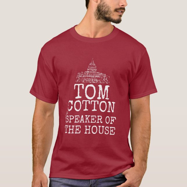 Tom Cotton for Speaker of the House T-Shirt (Front)