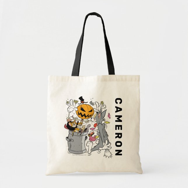 Tom & Jerry | Boo to Tom Tote Bag (Front)