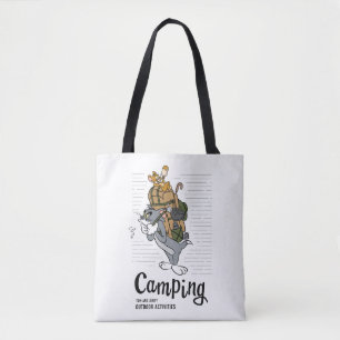 Tom & Jerry Camping Tote Bag