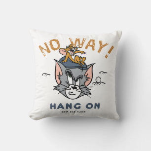 Tom & Jerry Golfing "No Way" Cushion