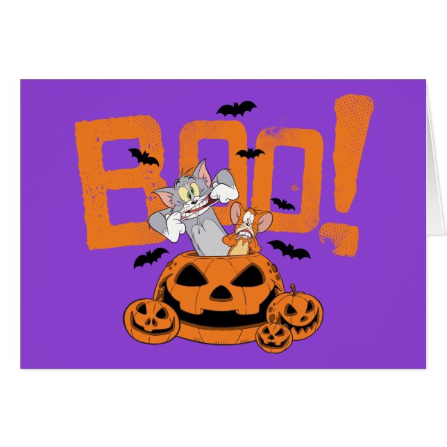 Tom & Jerry | Happy Halloween Boo (Front Horizontal)