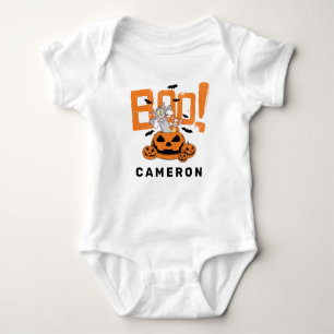 Tom & Jerry   Happy Halloween Boo Baby Bodysuit