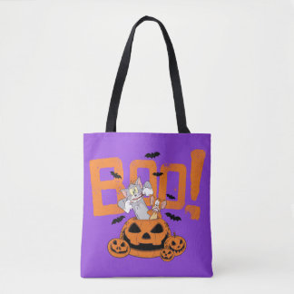 Tom & Jerry | Happy Halloween Boo Tote Bag