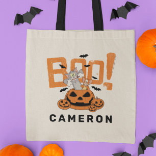 Tom & Jerry   Happy Halloween Boo Tote Bag