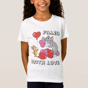 Tom & Jerry Inflate Valentine Heart Balloons T-Shirt