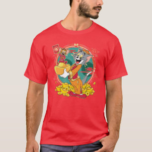Tom & Jerry New Years Red Envelope T-Shirt