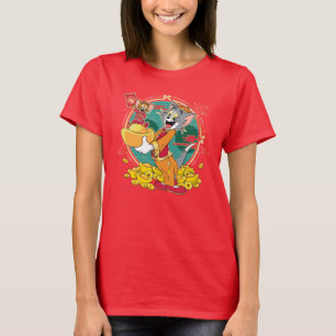 Tom & Jerry New Years Red Envelope T-Shirt