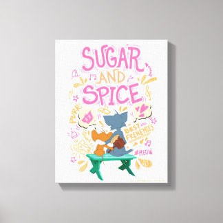 Tom & Jerry - Sugar And Spice Canvas Print
