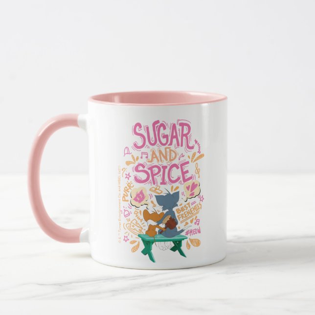 Tom & Jerry - Sugar And Spice Mug (Left)
