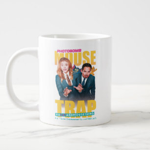 Tom & Jerry With Kayla and Terrance - Mouse Trap Large Coffee Mug