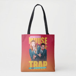 Tom & Jerry With Kayla and Terrance - Mouse Trap Tote Bag