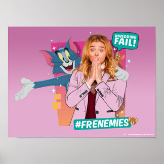 Tom & Jerry With Kayla - Frenemies Poster