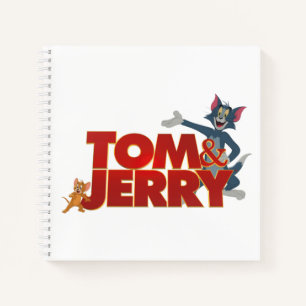 Tom & Jerry With Movie Logo Notebook