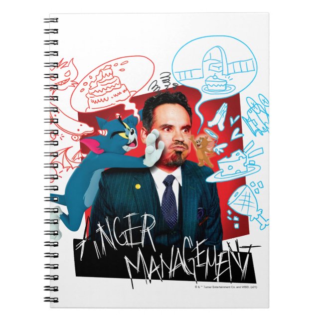 Tom & Jerry With Terrance - Anger Management Notebook (Front)
