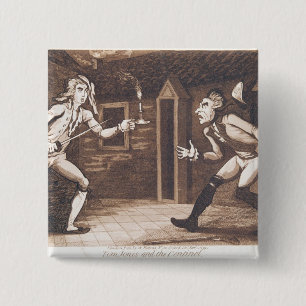 Tom Jones and the Centinel, 1799 15 Cm Square Badge