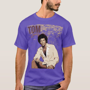 Tom Jones Brown vintage T-Shirt