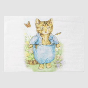Tom Kitten in his Blue Suit by Beatrix Potter Tissue Paper