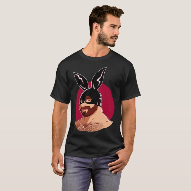 TOM LIKES BUNNIES T-Shirt (Front Full)