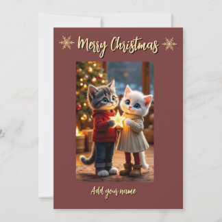 Tom & Luna Christmas Star Card