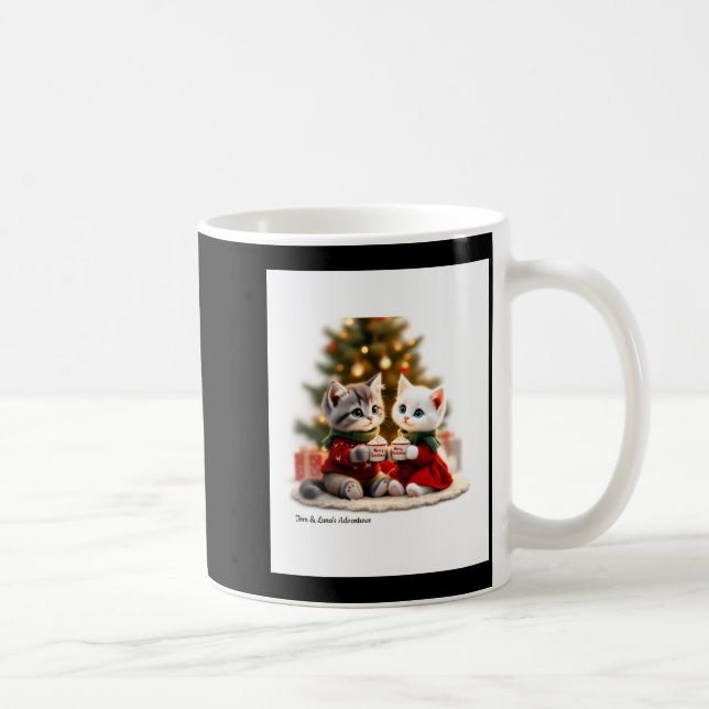Tom Luna Cozy Christmas Cocoa  Coffee Mug (Right)