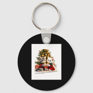 Tom Luna Cozy Christmas Cocoa Key Ring