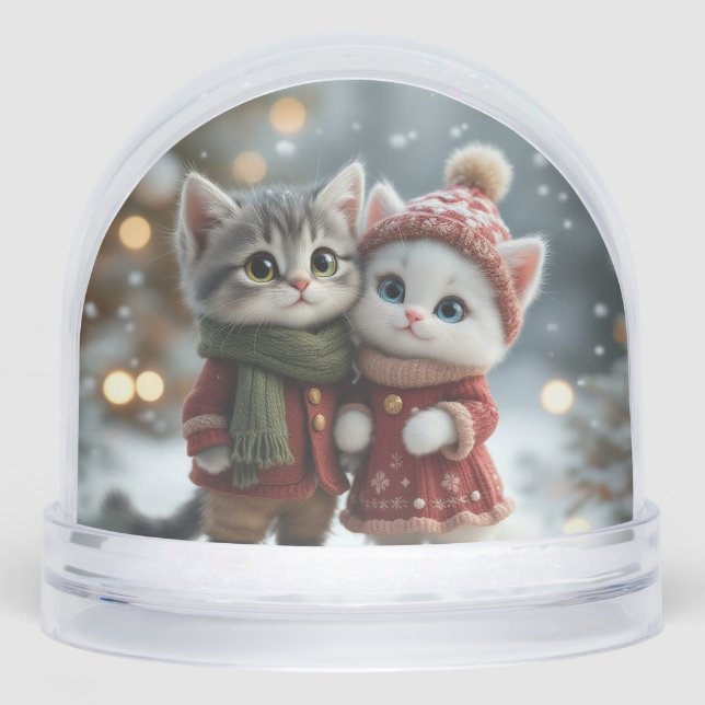 Tom & Luna’s Adventures – 2025 Christmas Snowglobe (Front)