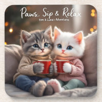 Tom & Luna’s Adventures™ – “Paws, Sip & Relax” Coa