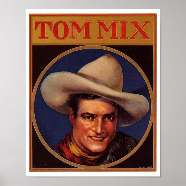 Tom Mix Poster (Front)