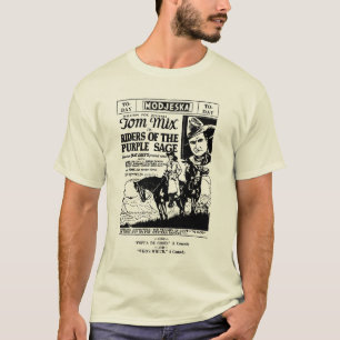 Tom Mix Riders of Purple Sage ad 1925 T-Shirt