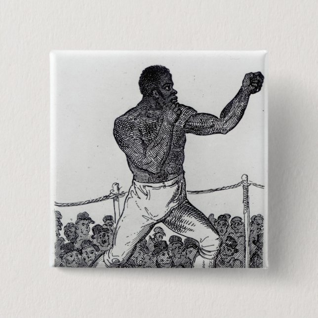 Tom Molineux, 1812 15 Cm Square Badge (Front)