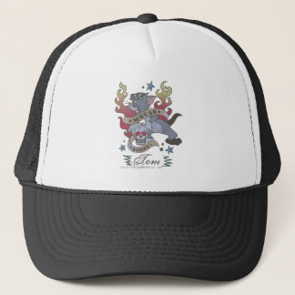 Tom Mouse Killer Tattoo 2 Trucker Hat