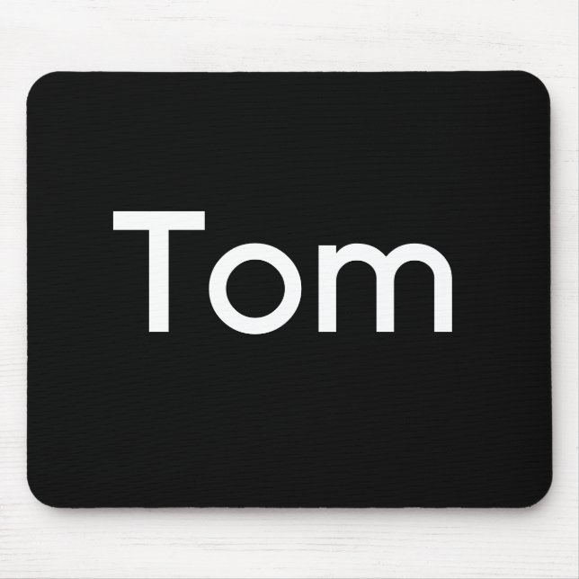 Tom Mouse Mat (Front)