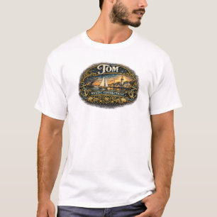 Tom Mystic Connecticut Vintage Nautical T-Shirt