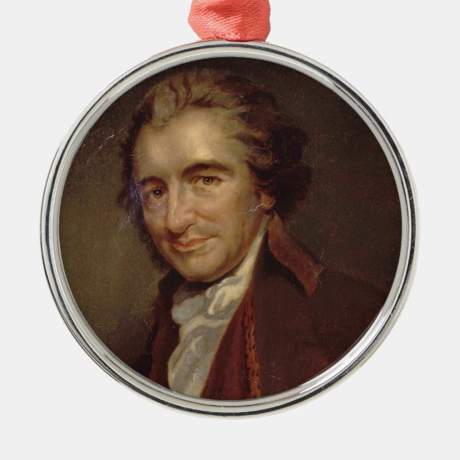 Tom Paine Metal Tree Decoration (Front)