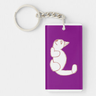 Tom Rectangle Keyring