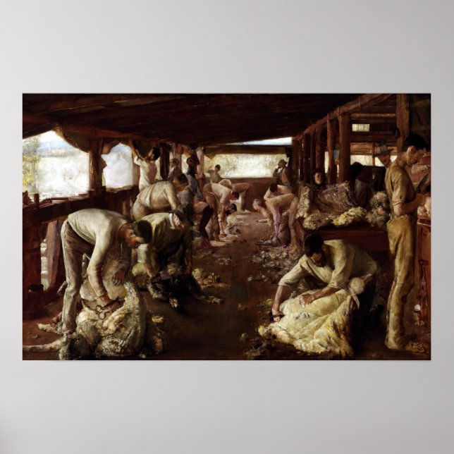 Tom Roberts The Golden Fleece Poster (Front)