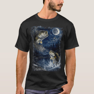 Tom Sawyer Sunset Fishing Vintage Art T-Shirt