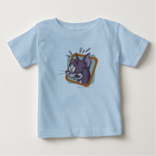 Tom Scaredy Cat Baby T-Shirt