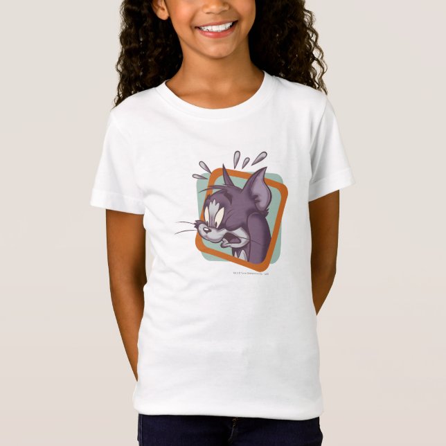 Tom Scaredy Cat T-Shirt (Front)