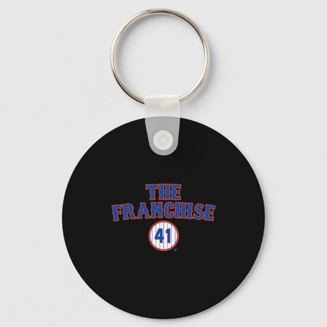Tom Seaver The Franchise New York Baseball  Key Ring (Front)