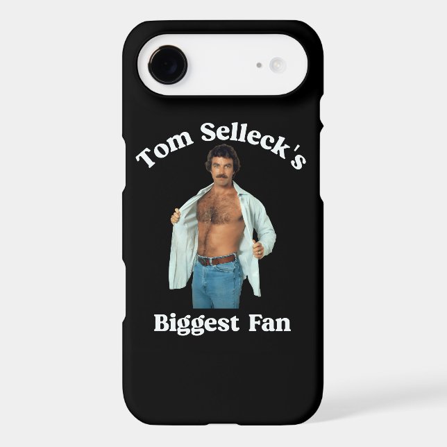 Tom Selleck's Biggest Fan Retro Style Design (Back)