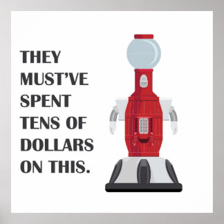 Tom Servo  Bot about Town Poster