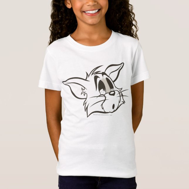 Tom Sleepy Cat T-Shirt (Front)