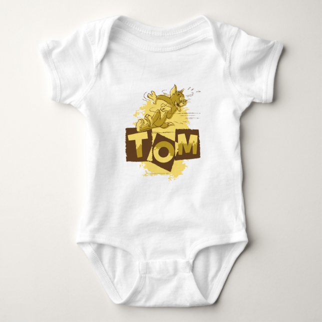 Tom Sliding Stop Baby Bodysuit (Front)